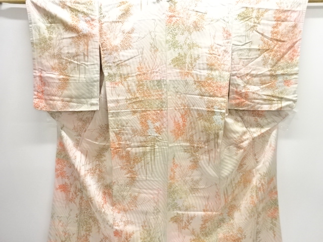 JAPANESE KIMONO / ANTIQUE KIMONO / TAISHO ROMAN STYLE / WOVEN TREES